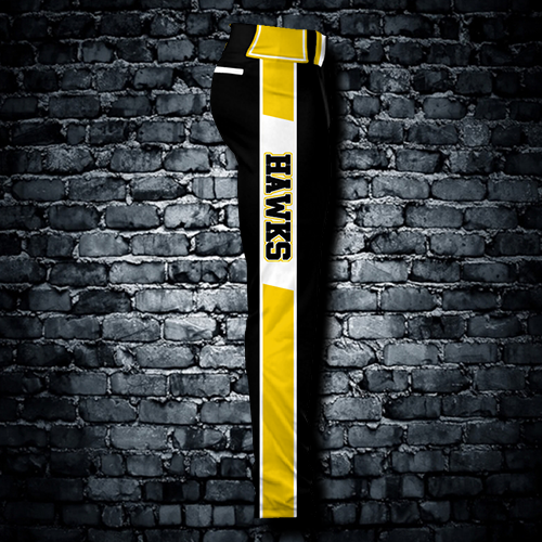 Sublimated baseball panel pants $40