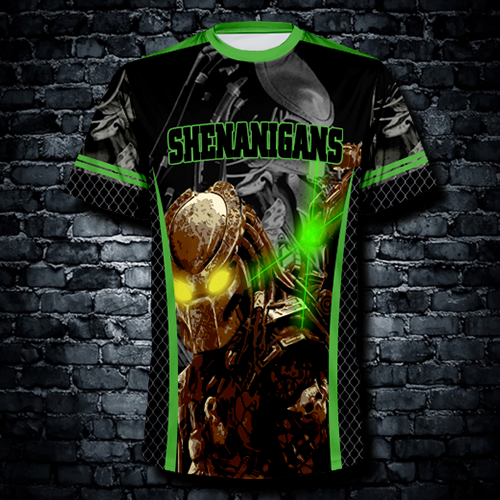 Sublimated crew neck jerseys $25
